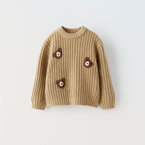 ZARA KNIT SWEATER - Picture 1 of 4